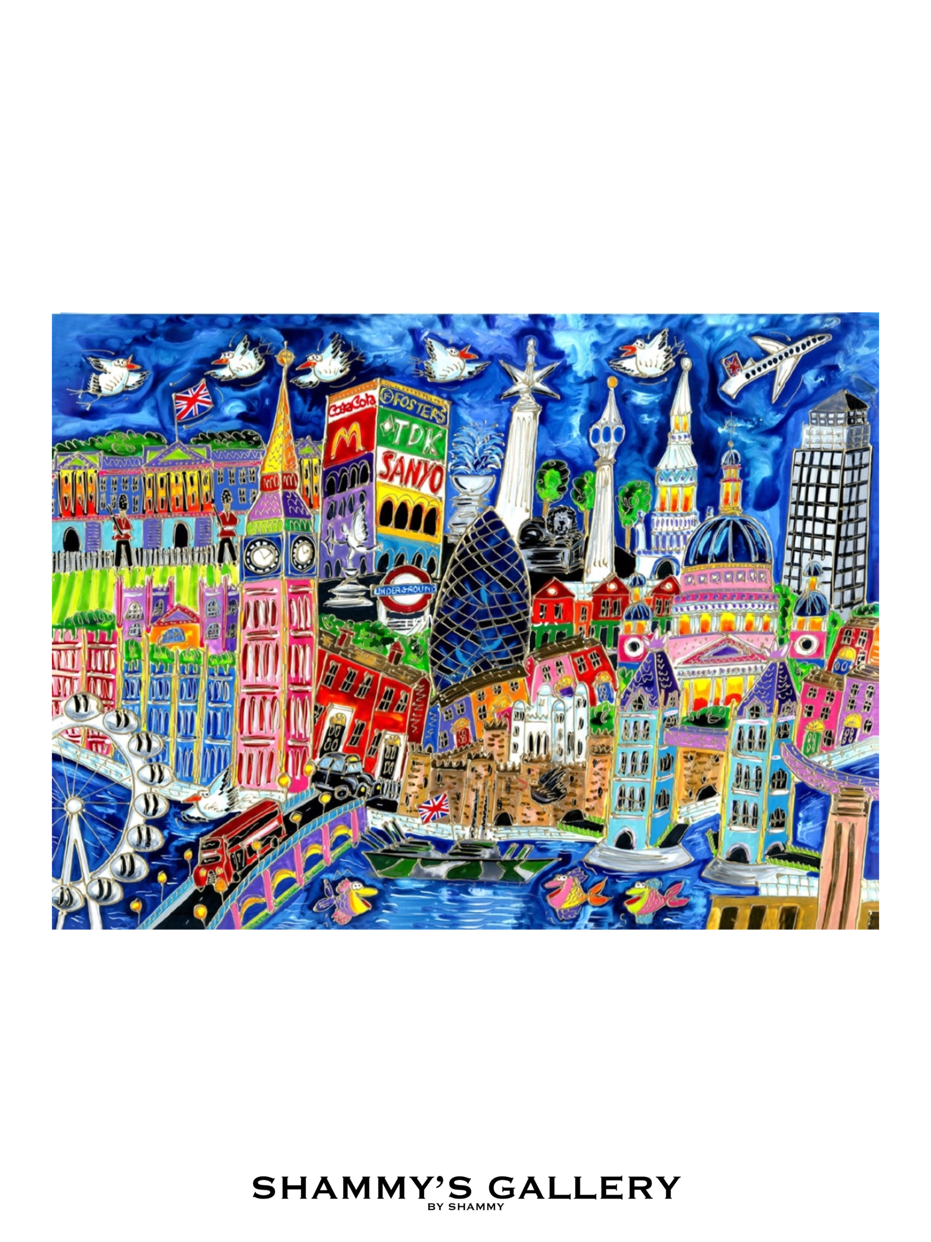 ‘London Scene’ by Simone Walsh